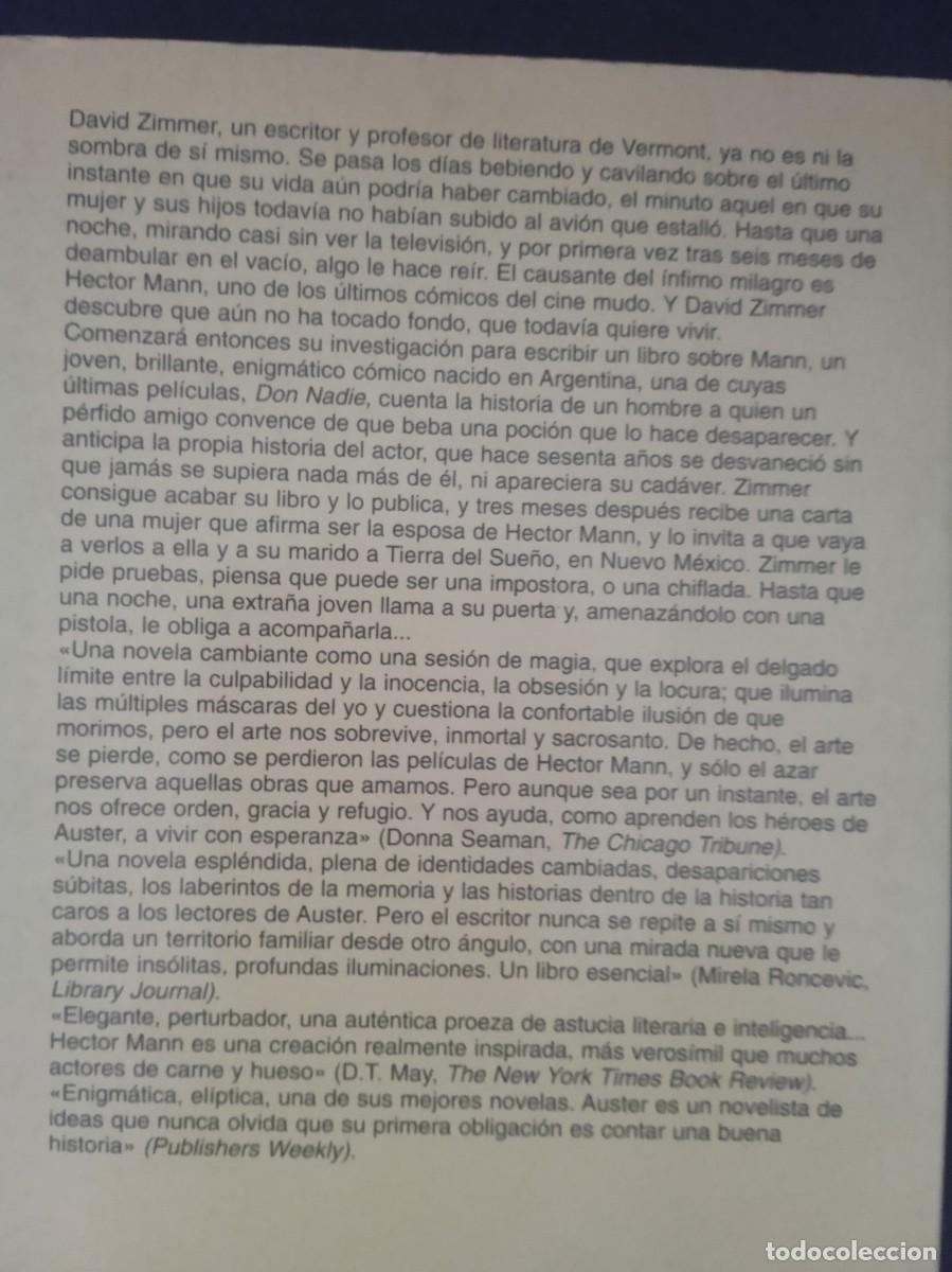 Libros de segunda mano: EL LIBRO DE LAS ILUSIONES. PAUL AUSTER - Foto 2