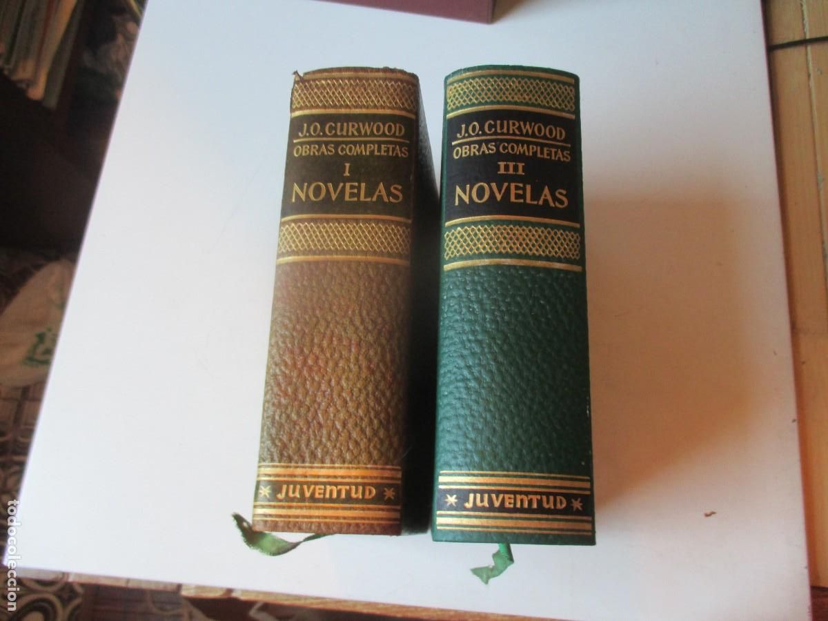 Libros de segunda mano: J.O. CURWOOD Obras completas I y III W40842