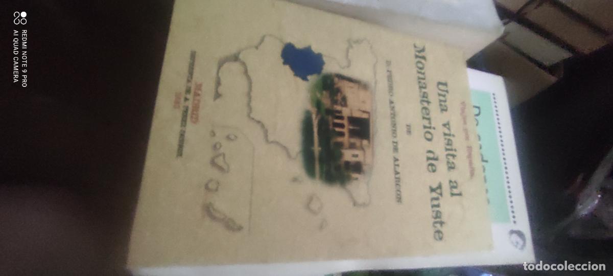 Libros de segunda mano: ALARC&Oacute;N, Pedro Antonio de. Viajes por Espa&ntilde;a. Una visita al Monasterio de Yuste. Edici&oacute;n facs&iacute;mil