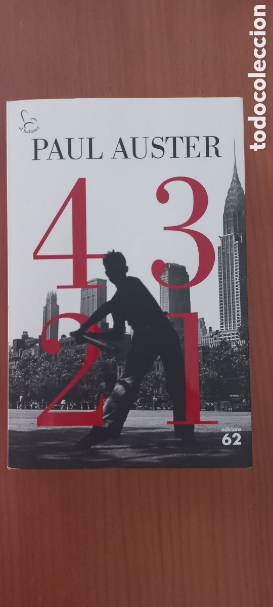 Libros de segunda mano: 4321 Paul Auster Edicions 62 2017 en catal&aacute;n