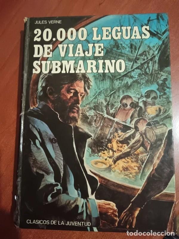 Libros de segunda mano: 20.000 Leguas de viaja submarino. Julio Verne