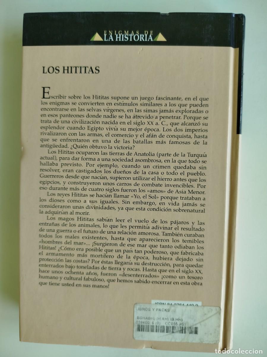 Libros de segunda mano: Los hititas. Carter Scott - Foto 2