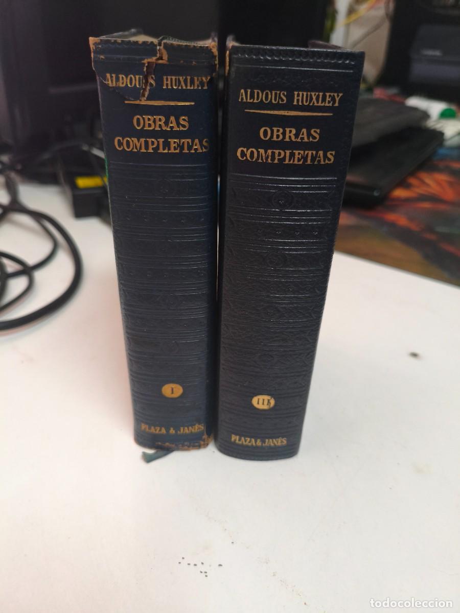 Libros de segunda mano: ALDOUS HUXLEY. OBRAS COMPLETAS I y III. PLAZA & JAN&Eacute;S.