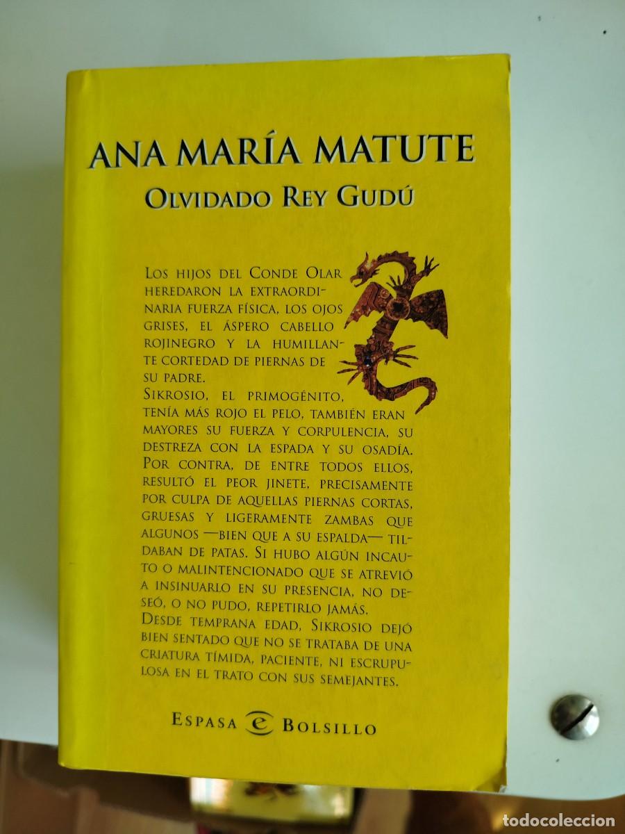 Libri di seconda mano: Olvidado rey Gudu. Ana Mar&iacute;a Matute