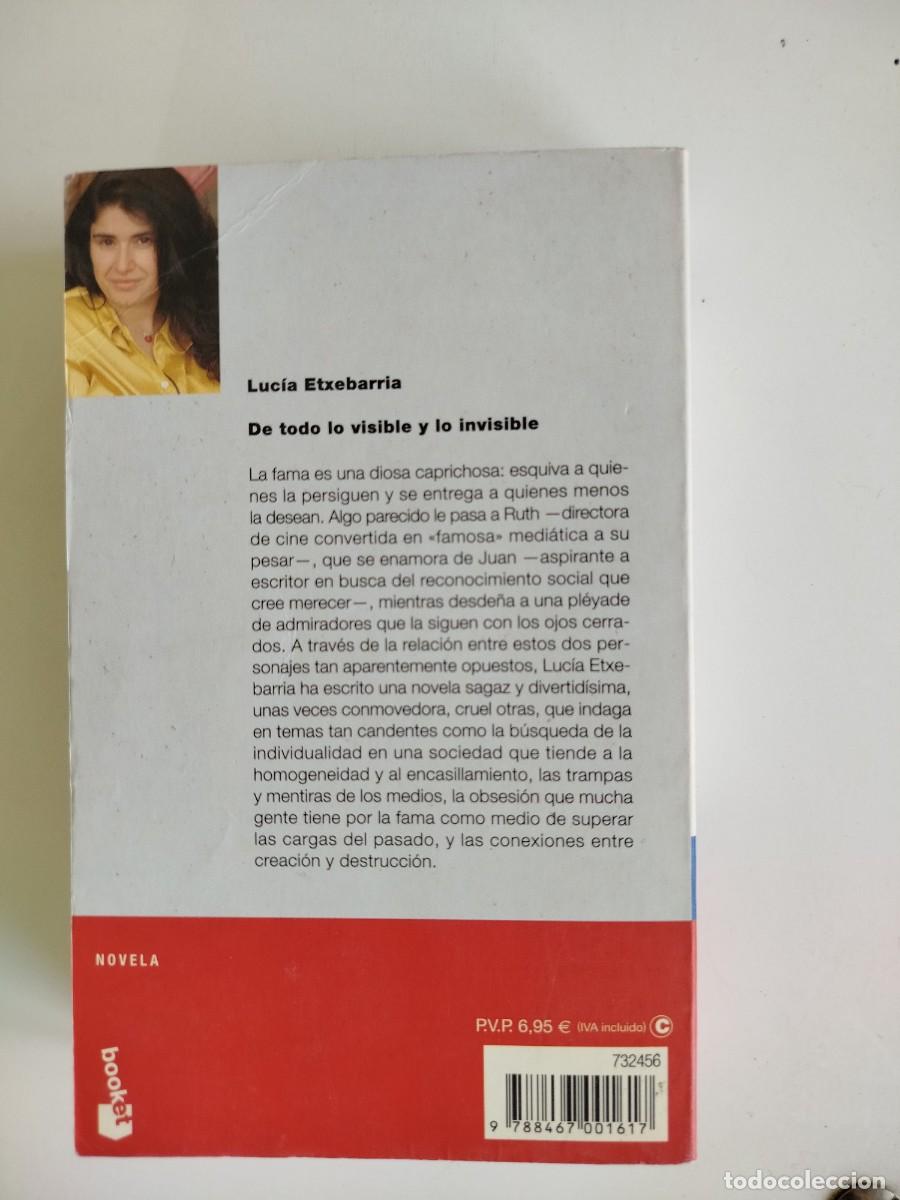 Libros de segunda mano: De todo lo visible e invisible - Foto 2