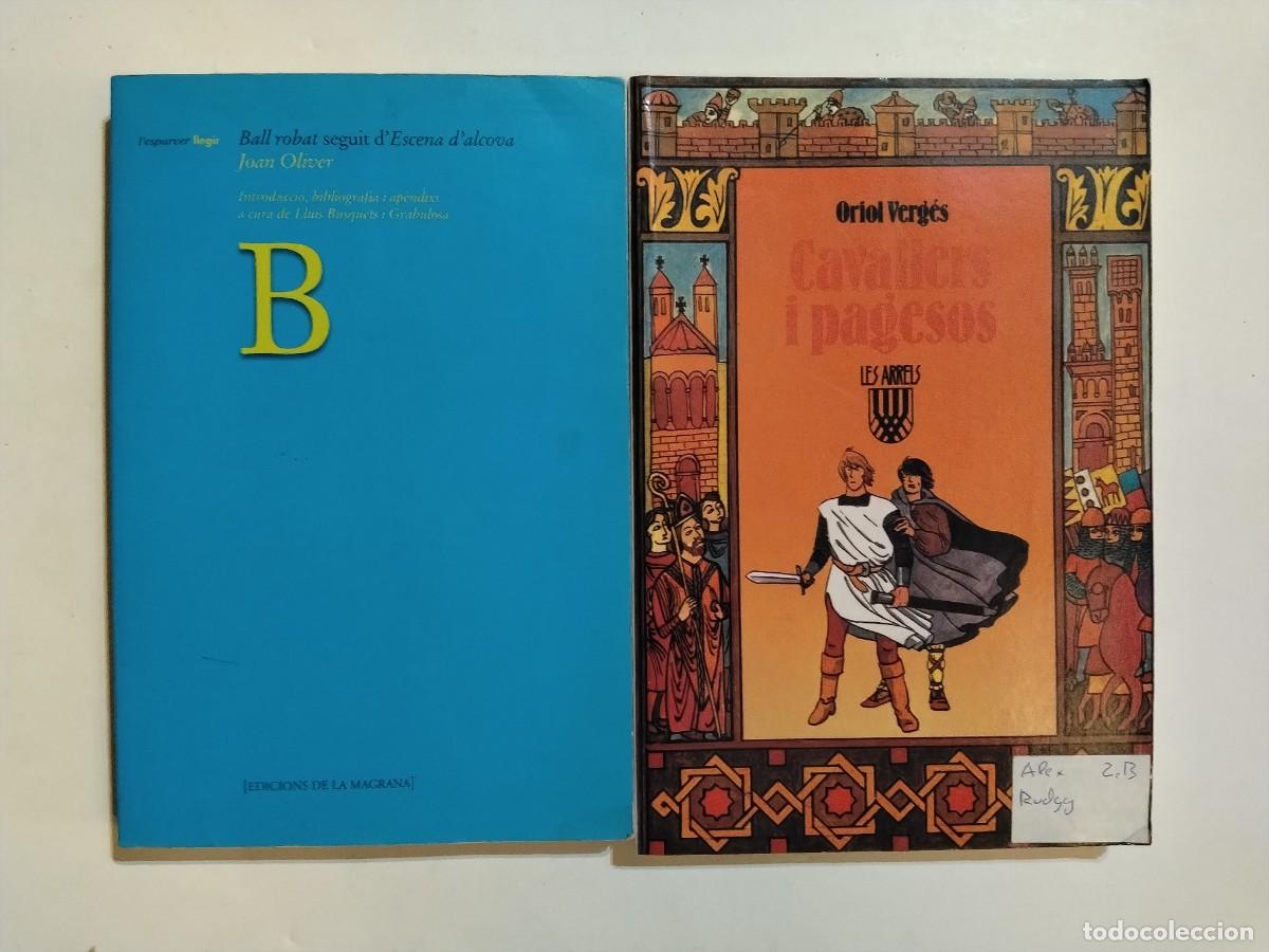 Libros de segunda mano: 2 LIBROS - CABALLERS Y PAGESOS Y B (VER FOTOS)