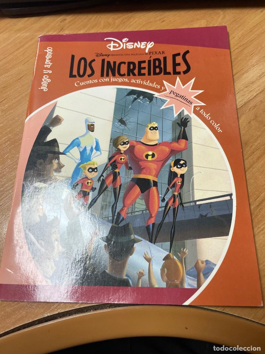 Libros de segunda mano: Los incre&iacute;bles juego y aprendo libro