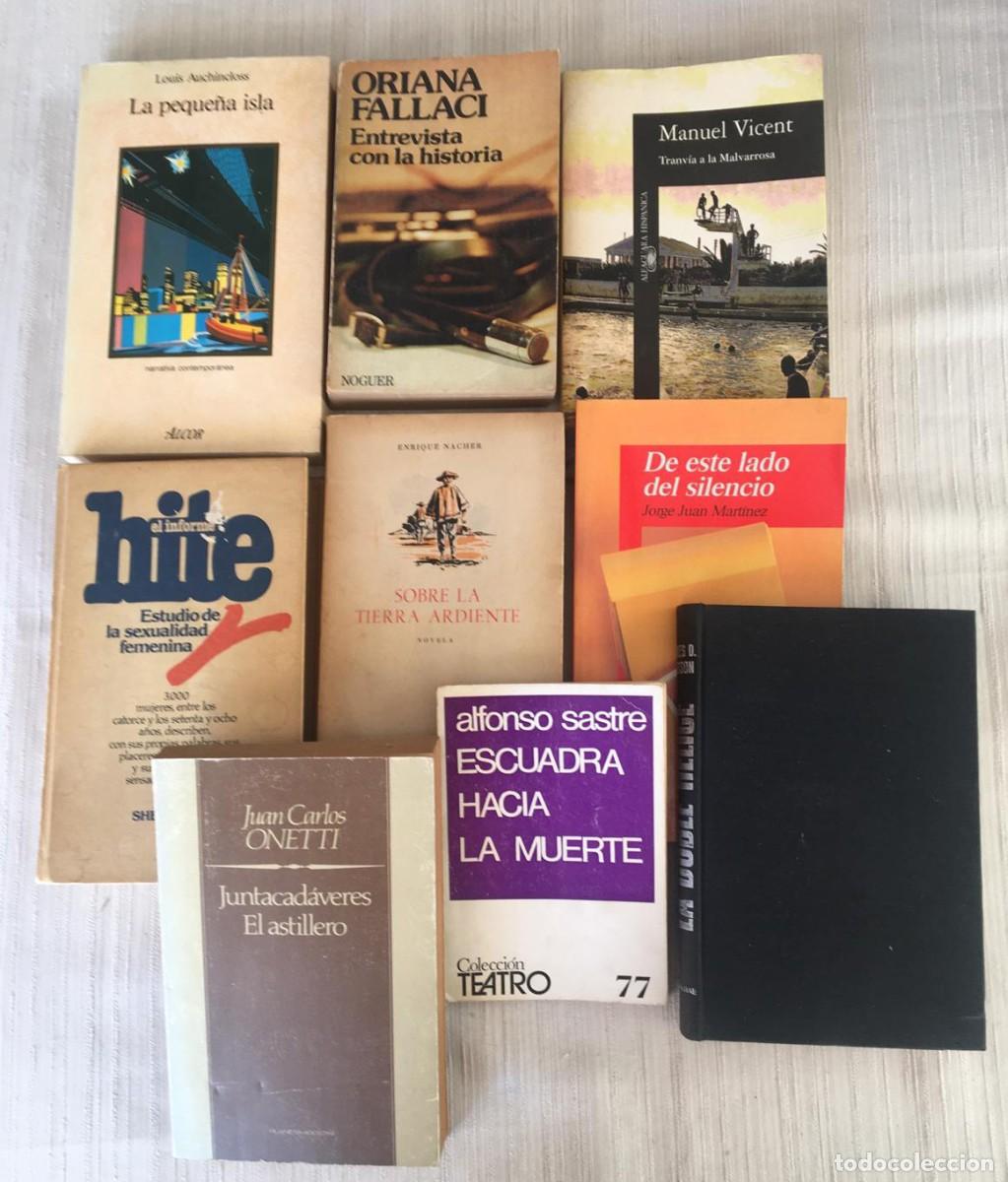 Libros de segunda mano: Lote de 9 libros variados