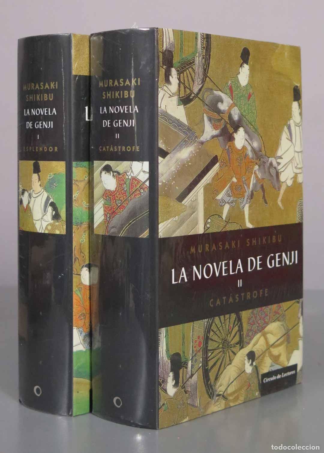 Libros de segunda mano: La novela de Genji - Murasaki Shikibu - C&iacute;rculo de Lectores. 2 TOMOS. PRECINTADO