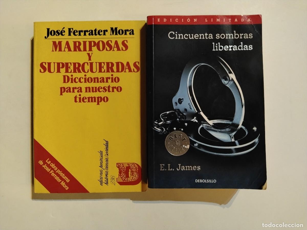 Second hand books: 2 LIBROS - CINCUENTA SOMBRAS LIBERADAS Y MARIPOSAS (VER FOTOS)