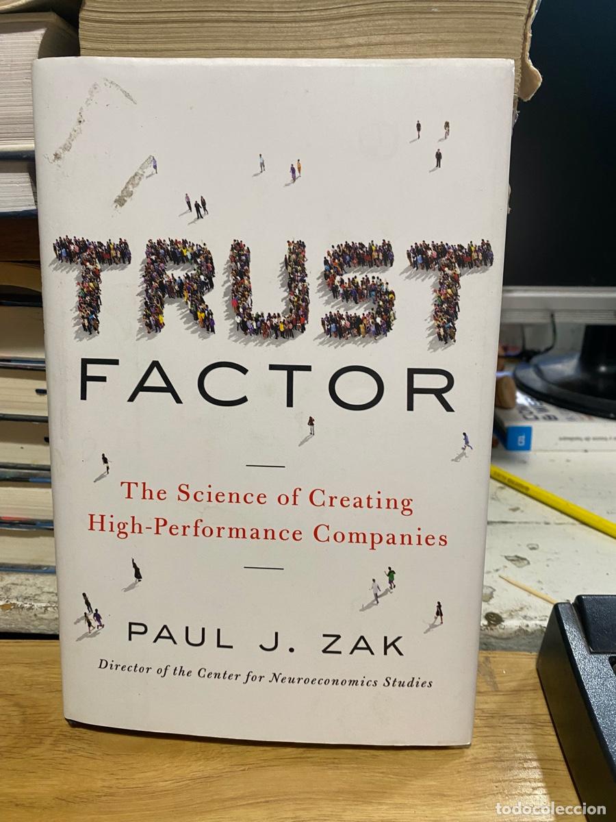 Libros de segunda mano: TRUST FACTOR, PAUL J. ZACK