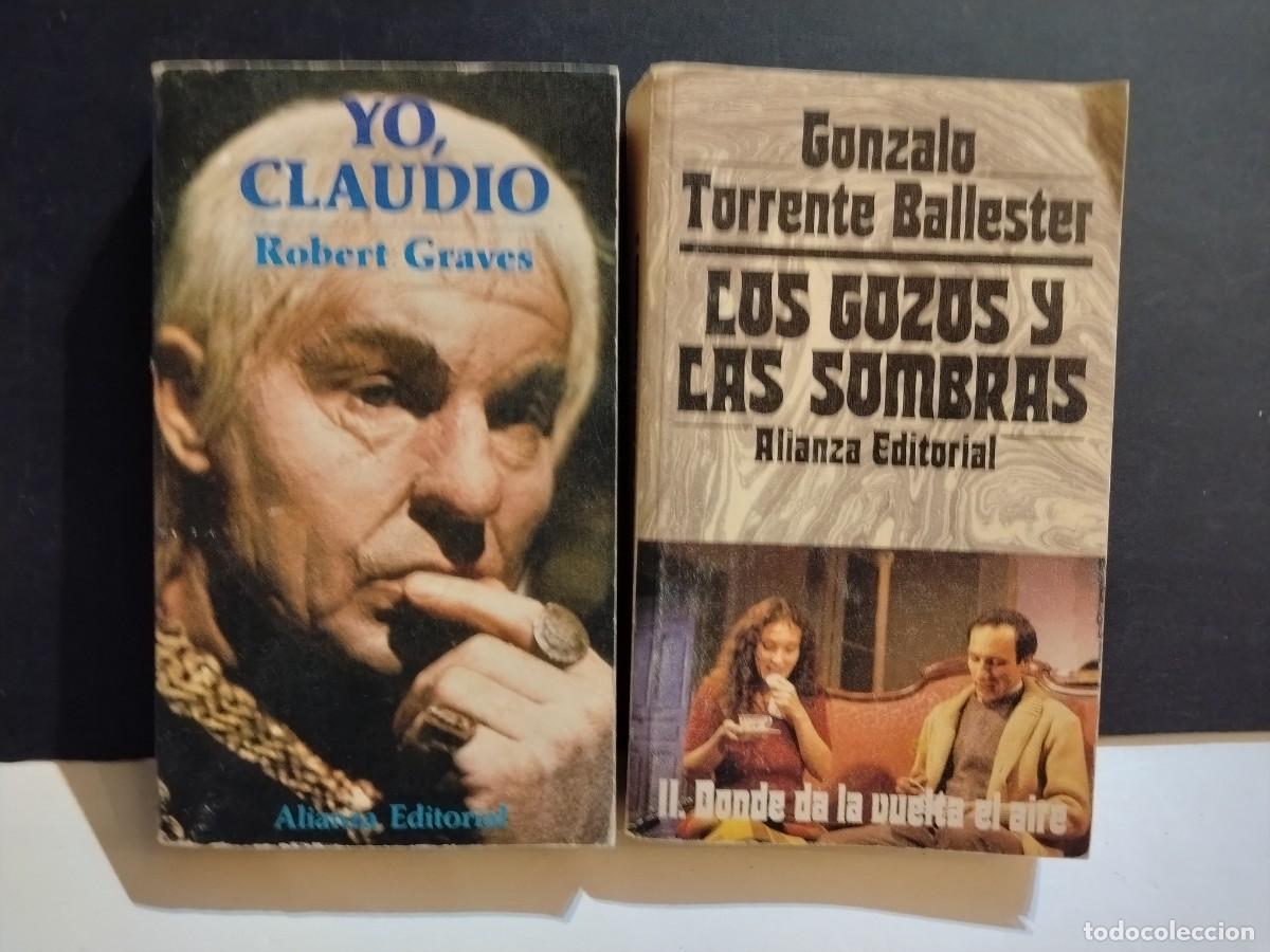 Livres d'occasion: 2 LIBROS ,YO CLAUDIO,DE ROB&Egrave;RT GRAVES,ED,ALIANZA- LOS GOZOS Y LAS SOMBRAS (VER FOTOS)