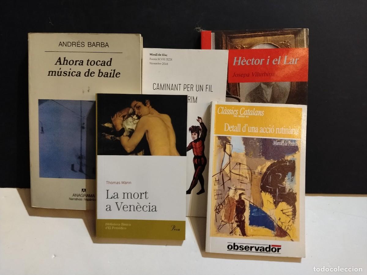 Livres d'occasion: 5 LIBROS DE TEXTO-LA MORT A VENECIA,ETC... (VER FOTOS)