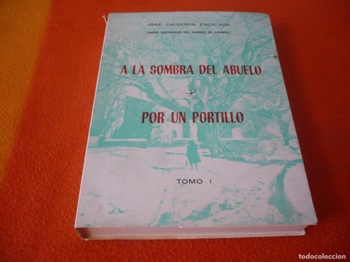 Libros de segunda mano: A LA SOMBRA DEL ABUELO POR UN PORTILLO (JOSE CALDERON ESCALADA) TOMO I OBRAS DUENDE CAMPOO CANTABRIA