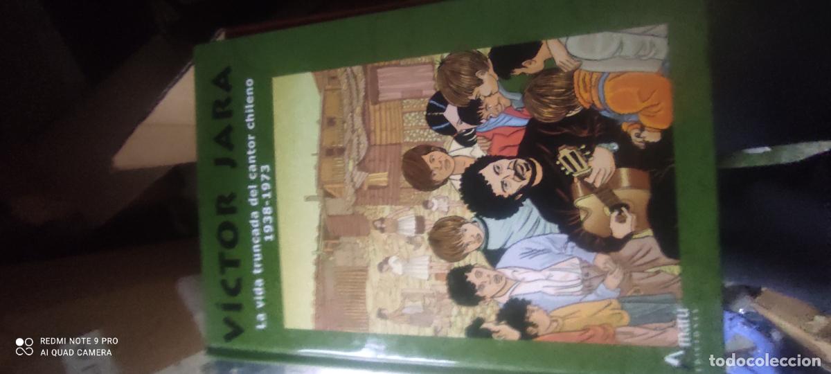 Libros de segunda mano: VICTOR JARA. LA VIDA TRUNCADA DEL CANTOR CHILENO 1938-1973. AMAR&Uacute; EDICIONES. BUEN ESTADO. TOMO. RARO