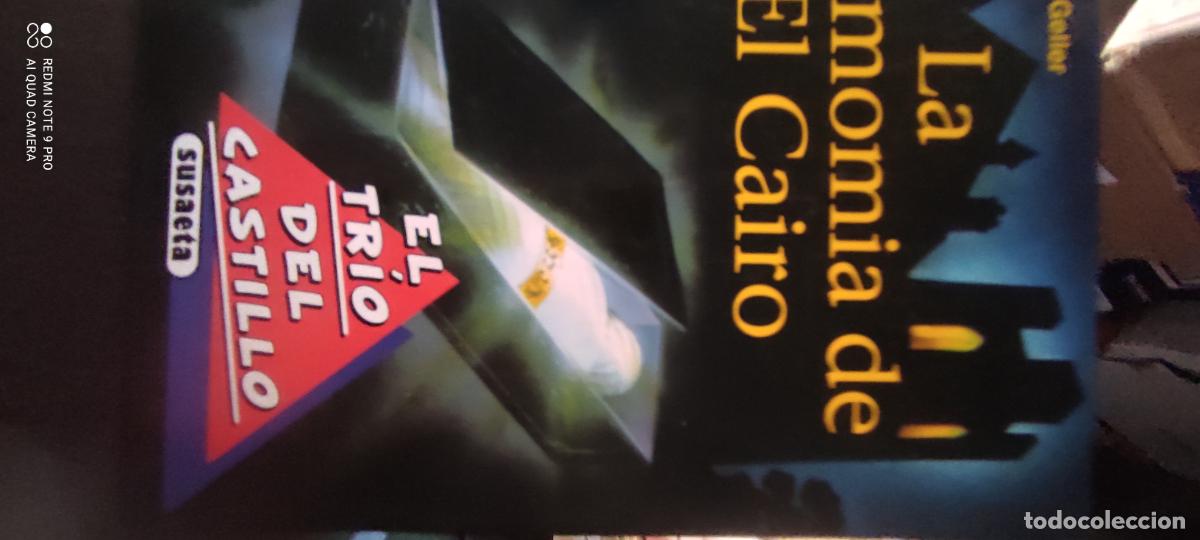 Libros de segunda mano: El tr&iacute;o del castillo La momia del Cairo Red Geller l