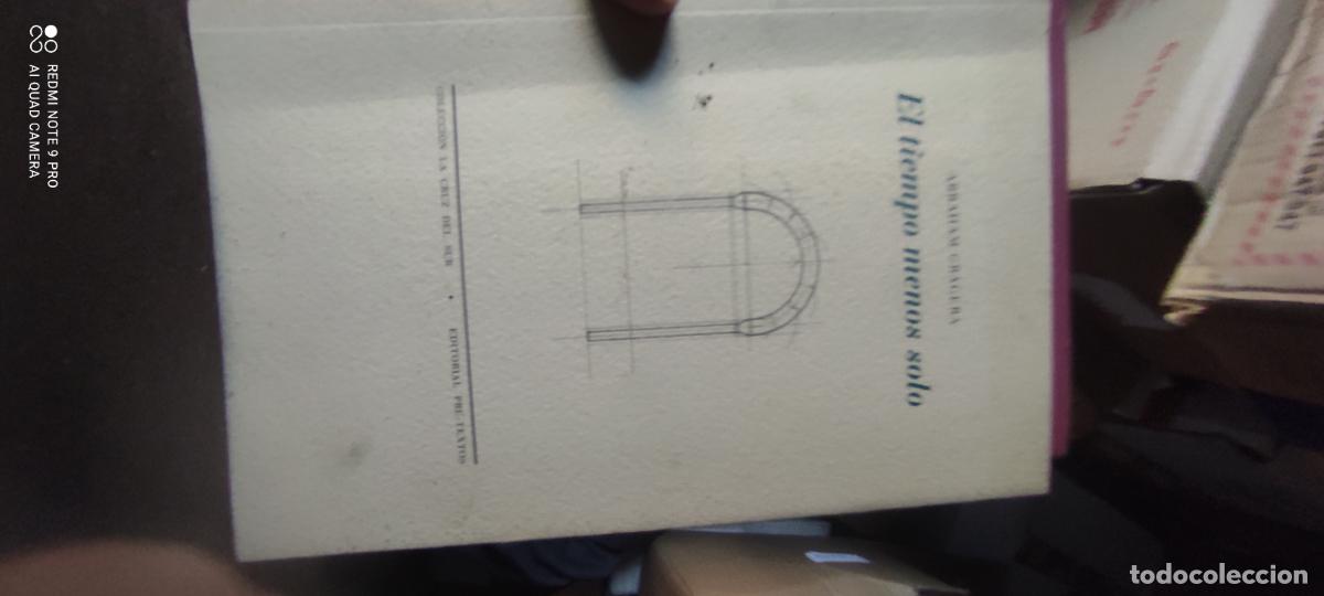 Libros de segunda mano: GRAGERA, Abraham.- - El tiempo menos solo.