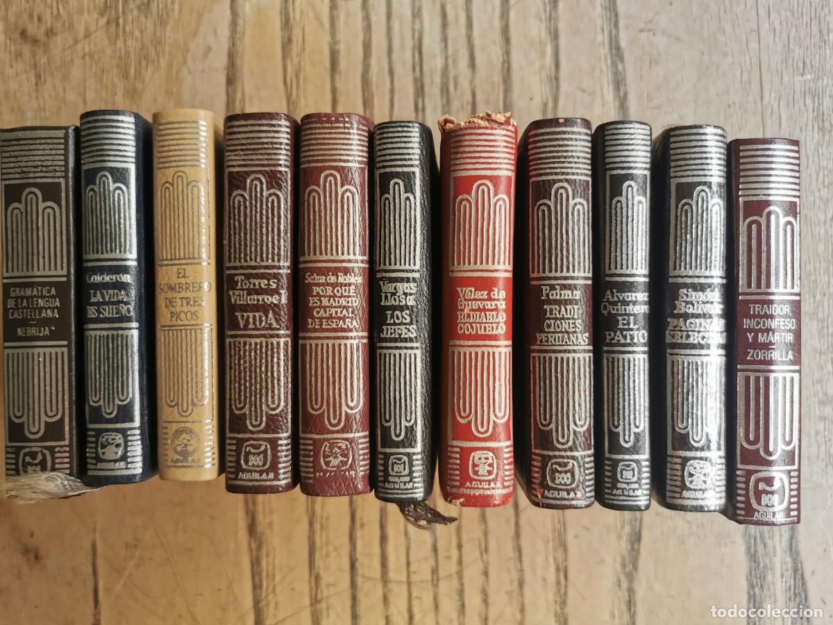 Libri di seconda mano: Lote de once libritos Crisol&iacute;n. Aguilar (ver t&iacute;tulos)