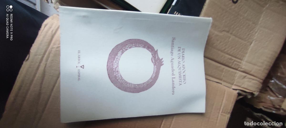 Libros de segunda mano: Diario apocrifo de un alquimista.- Aguaded Landero