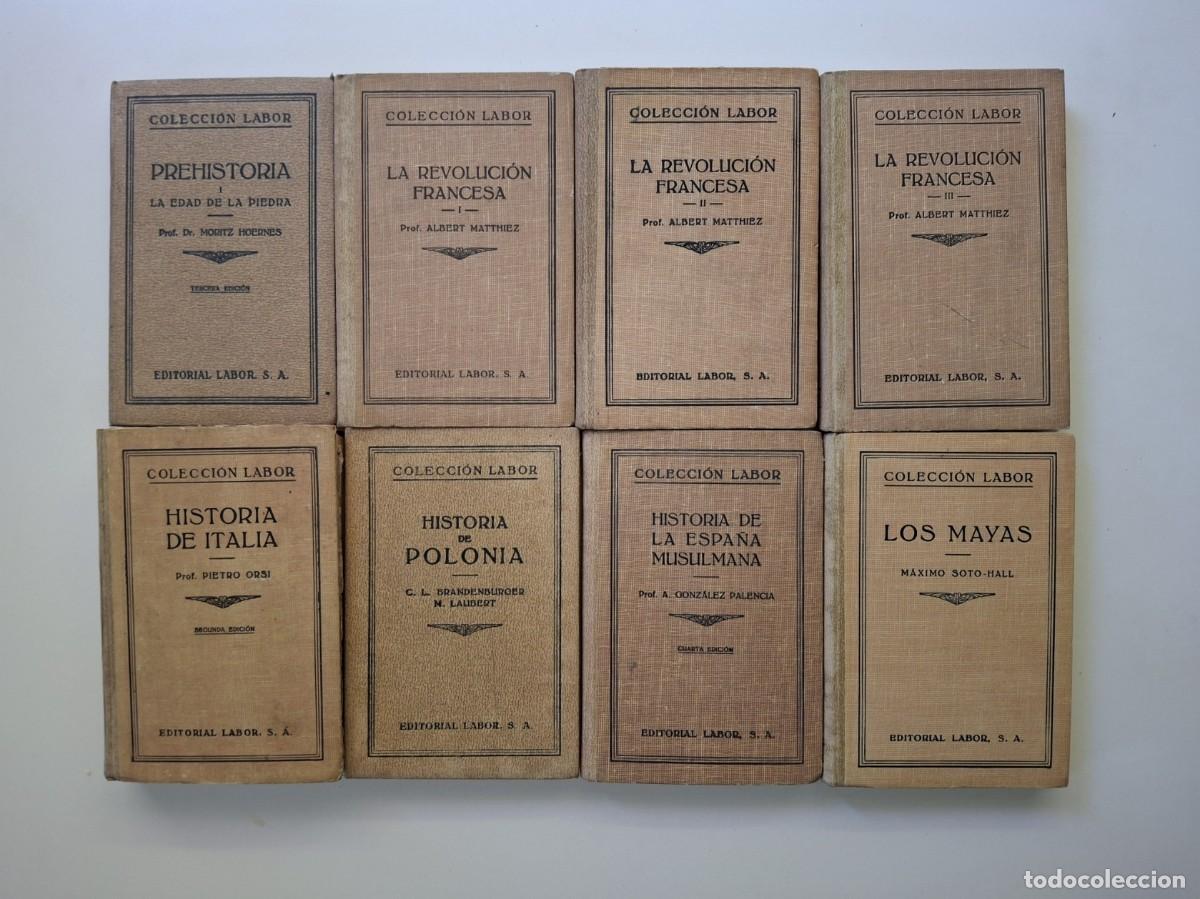 Libros de segunda mano: LOTE 8 LIBROS EDITORIAL LABOR, ver titulos en descripcion