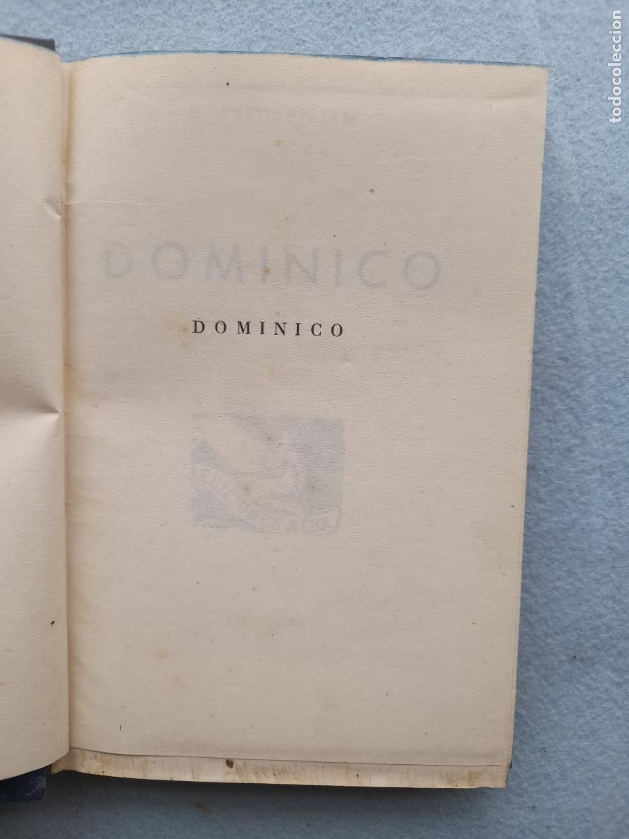 Libros de segunda mano: Dominico. E. Fromentin. A&ntilde;o 1942. - Foto 2