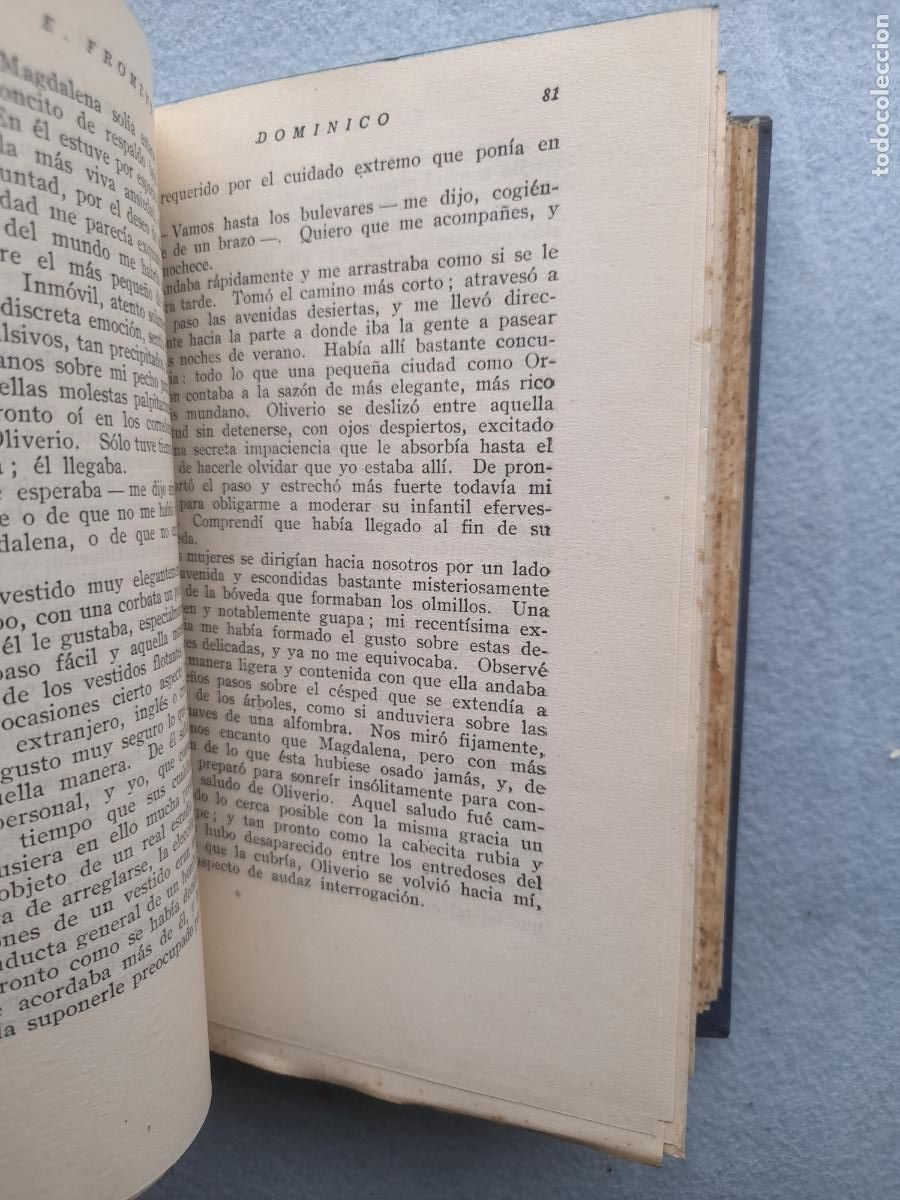 Libros de segunda mano: Dominico. E. Fromentin. A&ntilde;o 1942. - Foto 6