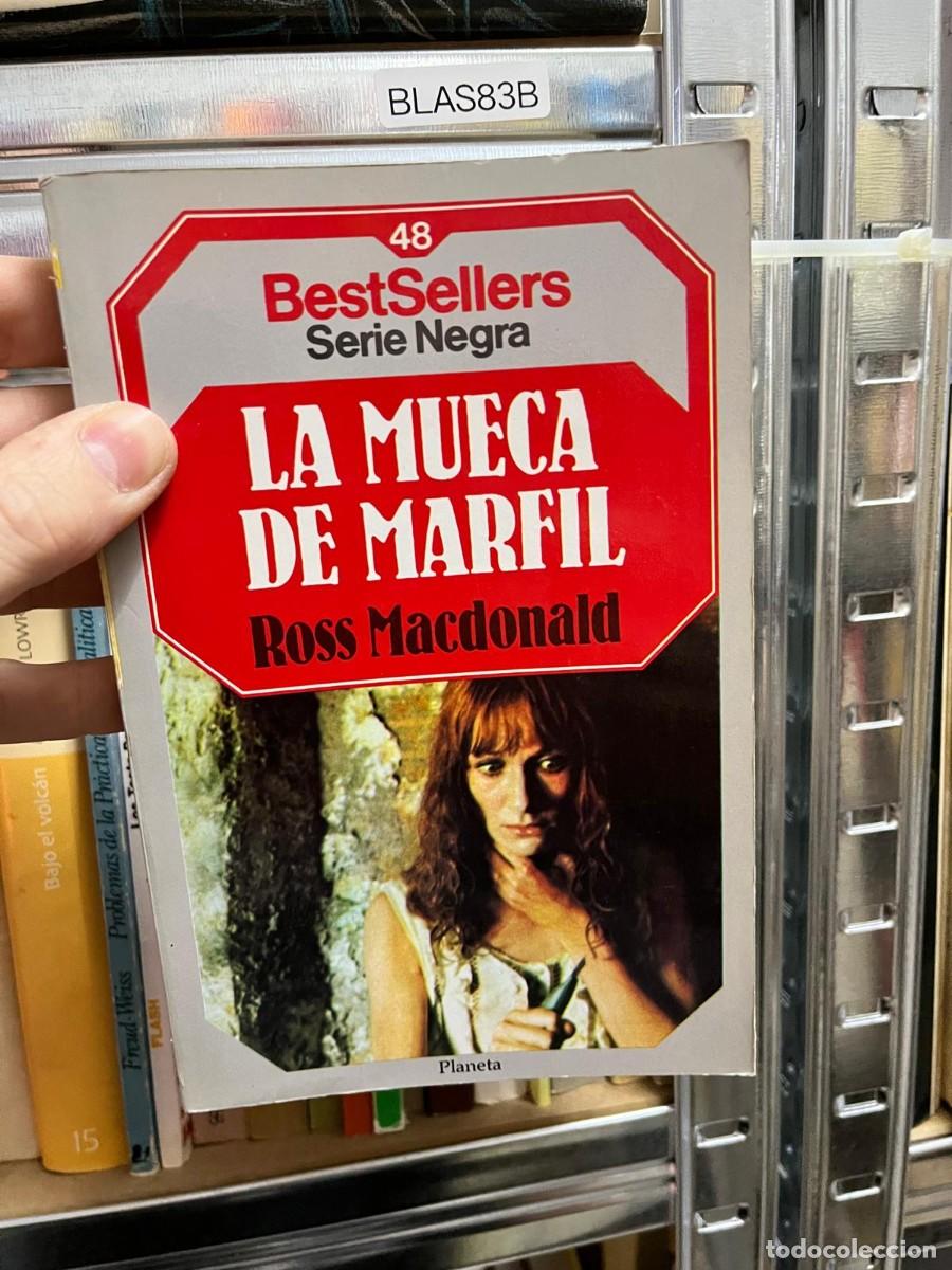 Libri di seconda mano: BLAS83B &ndash; Ross Macdonald, La mueca de marfil. Planeta, BestSellers Serie Negra n&ordm; 48. Novela polic&iacute;a