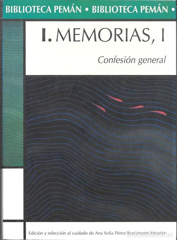 Libros de segunda mano: I. MEMORIAS, I - CONFESION GENERAL (BIBLIOTECA PEMAN) - PEMAN, JOSE MARIA - A-PEMAN-348