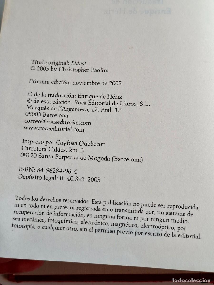 Libros de segunda mano: ELPEST - CHRISTOPHER PAOLINI - Foto 3