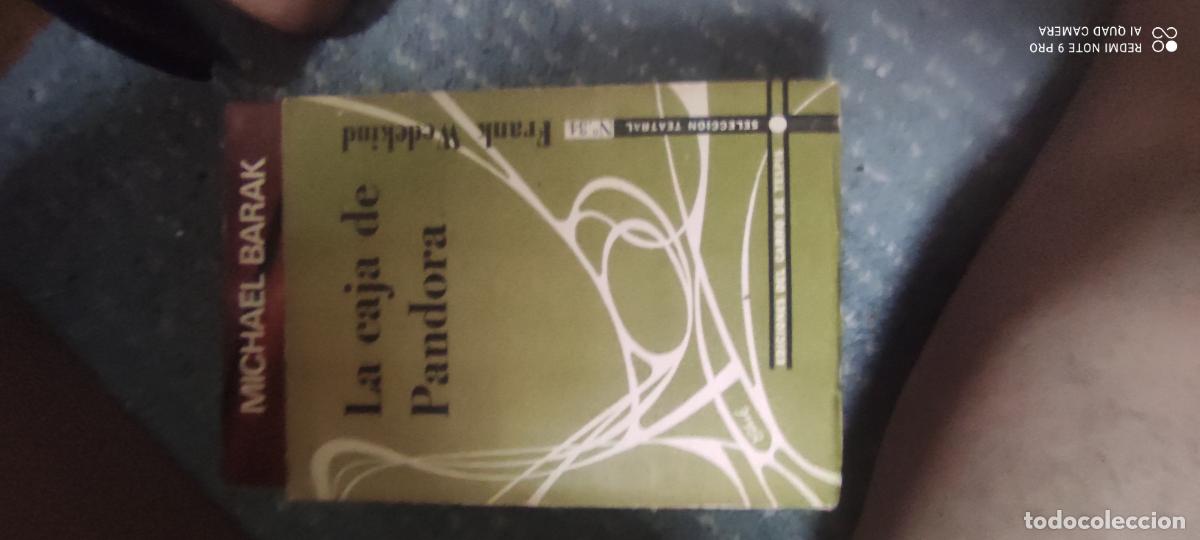 Libros de segunda mano: LA CAJA DE PANDORA. FRANK WDEKIND. ED. DEL CARRO DE TEPSIS. BUENOS AIRES, 1958. PAGS: 75