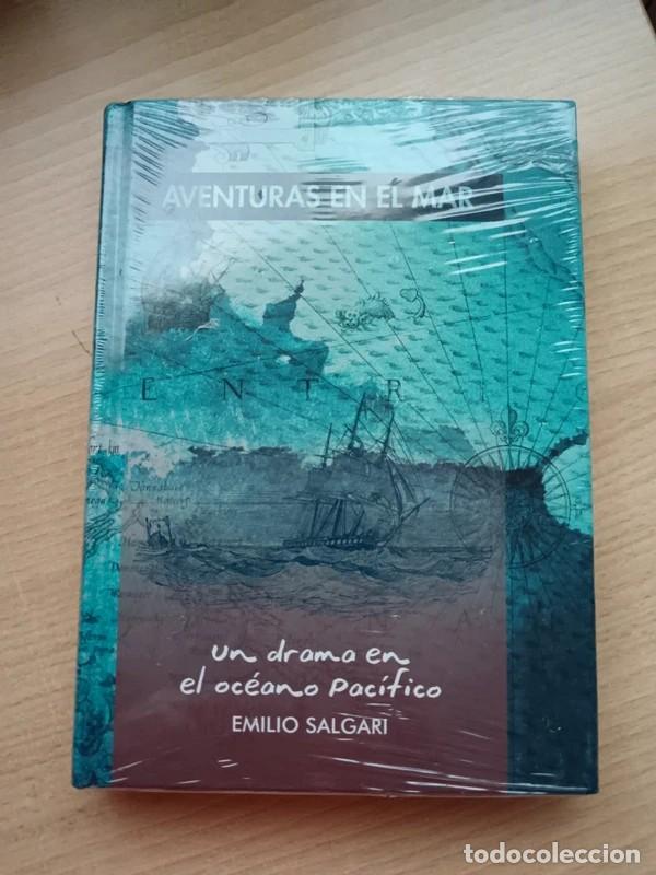 Libros de segunda mano: Un drama en el oceano Pacifico. Emilio Salgari
