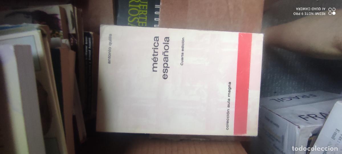 Libros de segunda mano: M&Eacute;TRICA ESPA&Ntilde;OLA / ANTONIO QUILIS / PEDAGOG&Iacute;A