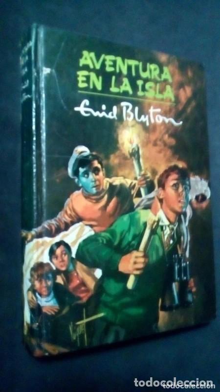 Libros de segunda mano: Aventura en la isla. Enid Blyton. Colecci&oacute;n aventura n&ordm; 1. Molino 1959