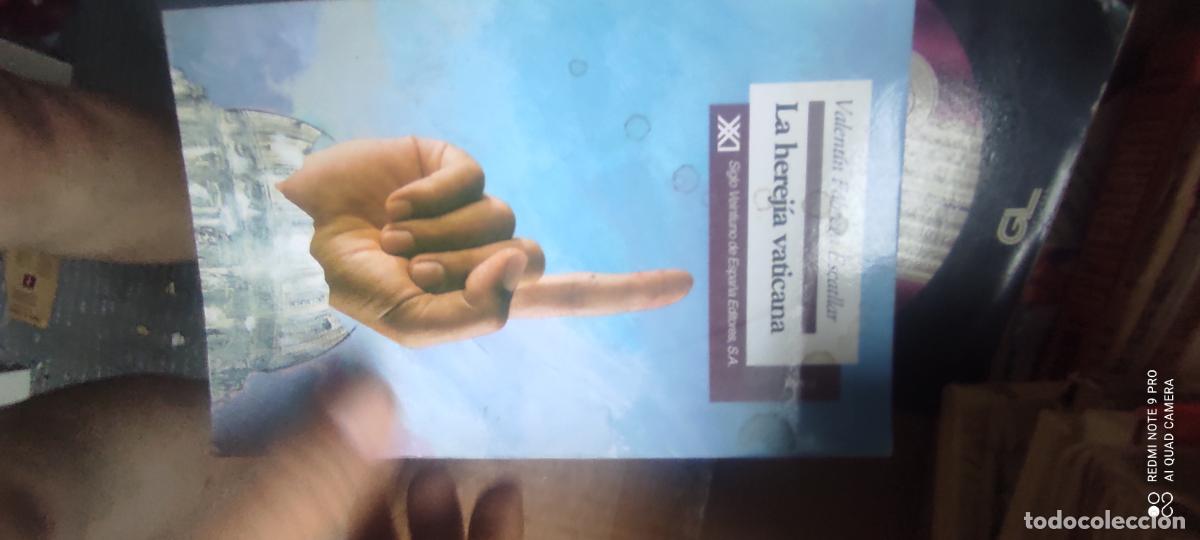 Libros de segunda mano: La herej&iacute;a vaticana - F&aacute;brega, Valent&iacute;n