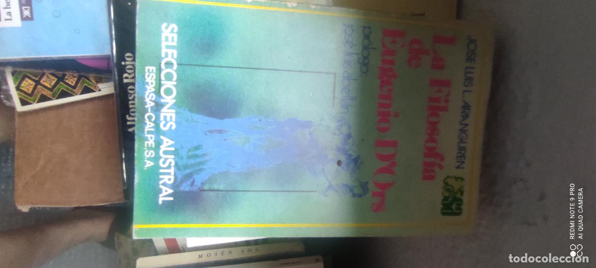 Libros de segunda mano: LA FILOSOFIA DE EUGENIO D'ORS. - Jose luis l. aranguren