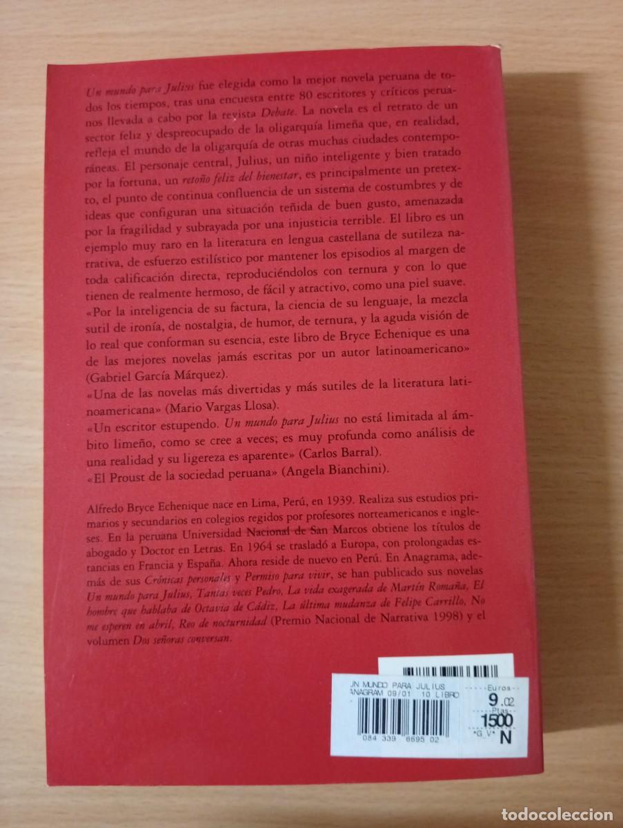 Libros de segunda mano: LOTE DE 2 LIBROS DE ALFREDO BRYCE ECHENIQUE - Foto 8