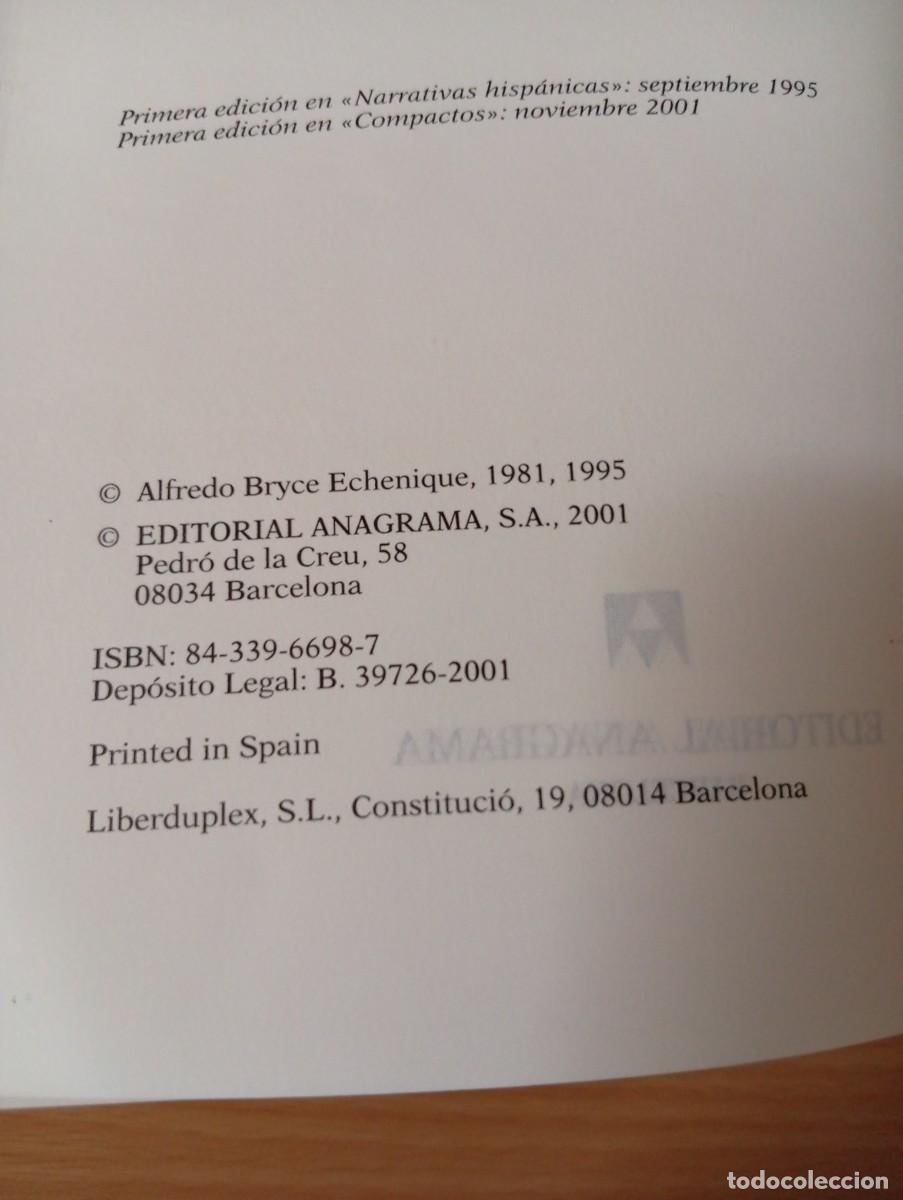 Libros de segunda mano: LOTE DE 2 LIBROS DE ALFREDO BRYCE ECHENIQUE - Foto 14