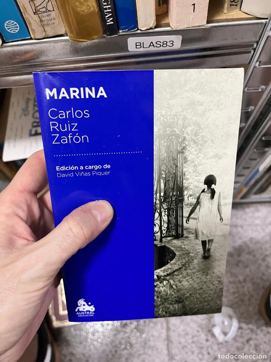 Libros de segunda mano: BLAS83 &ndash; Marina &ndash; Carlos Ruiz Zaf&oacute;n &ndash; Austral &ndash; Novela juvenil / misterio.