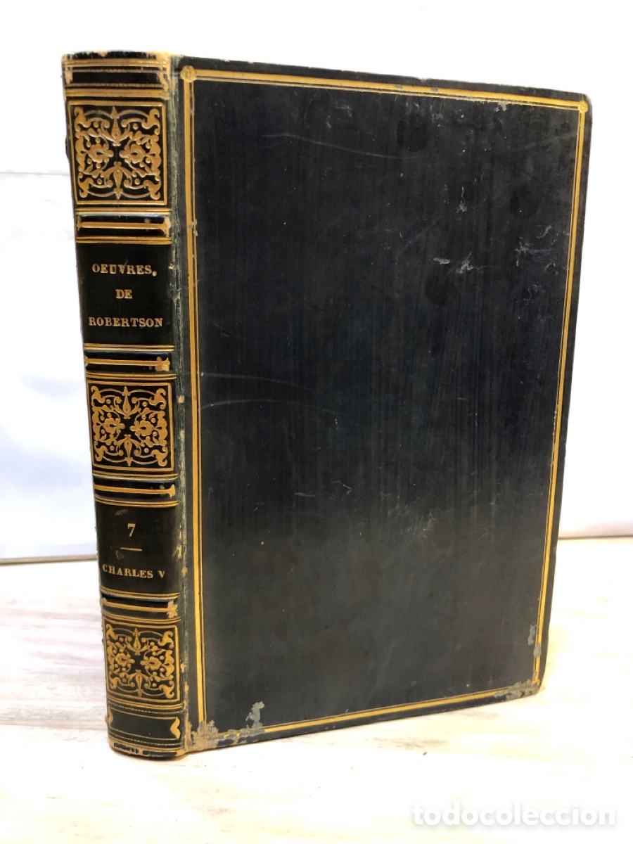 Libros de segunda mano: William Robertson - Oeuvres compl&egrave;tes de W. Robertson traduites de l'anglais [...]