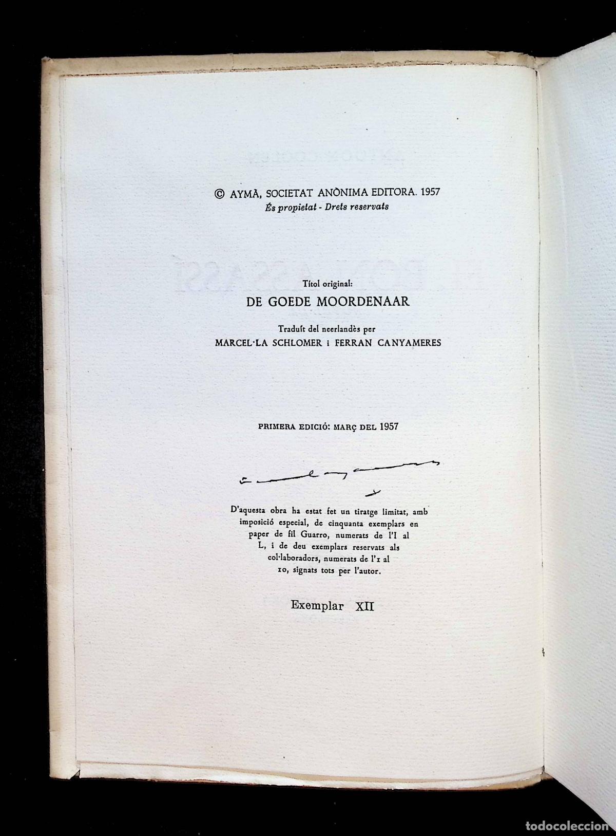Libros de segunda mano: EL BON ASSASS&Iacute;. - COOLEN, Antoon. - Foto 4