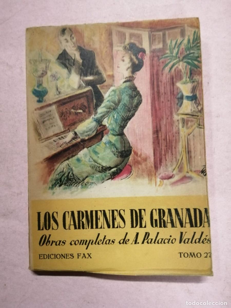 Libros de segunda mano: LOS CARMENES DE GRANADA. OBRAS COMPLETAS DE ARMANDO PALACIO VALDES (TOMO 27)