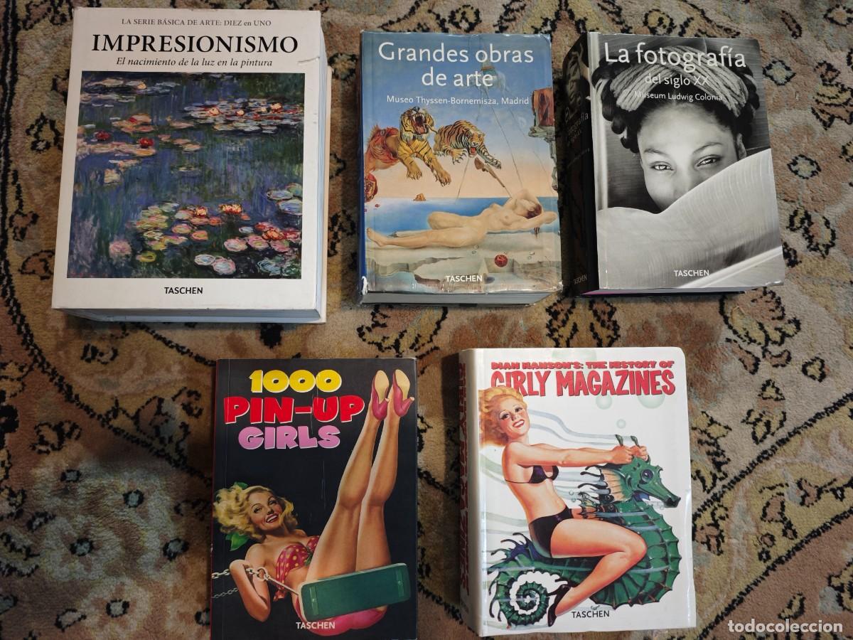 Libros de segunda mano: Lote libros taschen pin Up fotograf&iacute;a arte