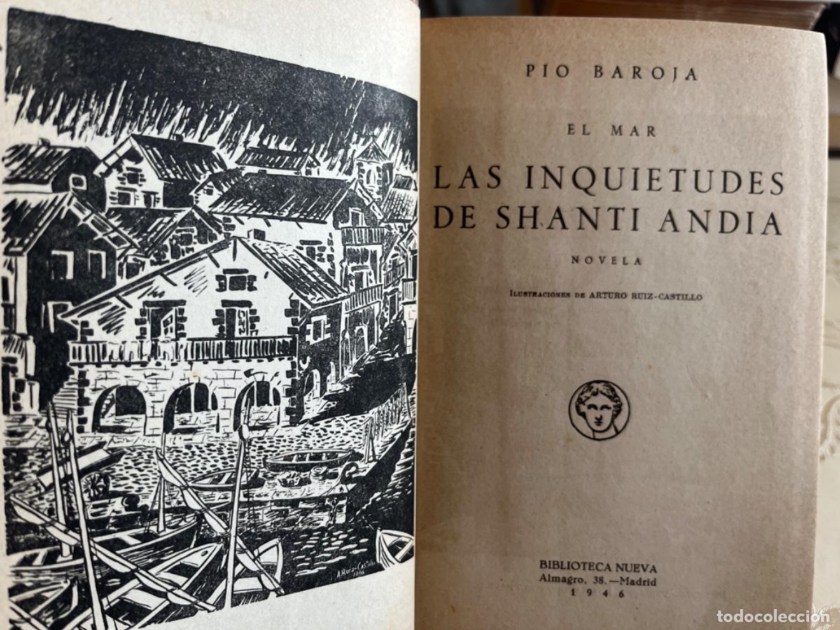 Libros de segunda mano: Baroja, P&iacute;o.-Las inquietudes de Shanti Andia (ejemplar con dedicatoria del autor)