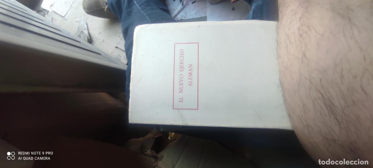 Libros de segunda mano: EL NUEVO EJ&Eacute;RCITO ALEM&Aacute;N, DEPARTAMENTO BLANK, EDITORIAL NACIONAL,1956