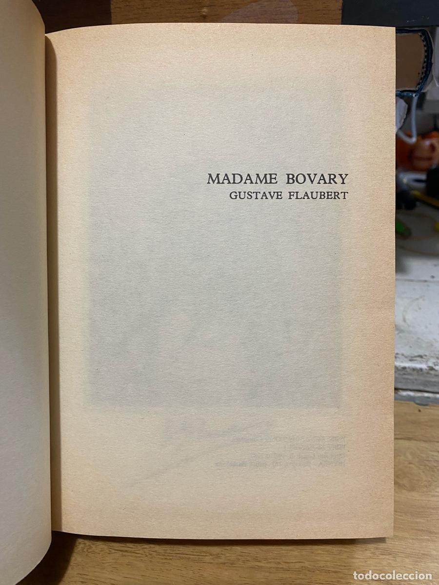 Libros de segunda mano: MADAME BOVARY, GUSTAVE FLAUBERT