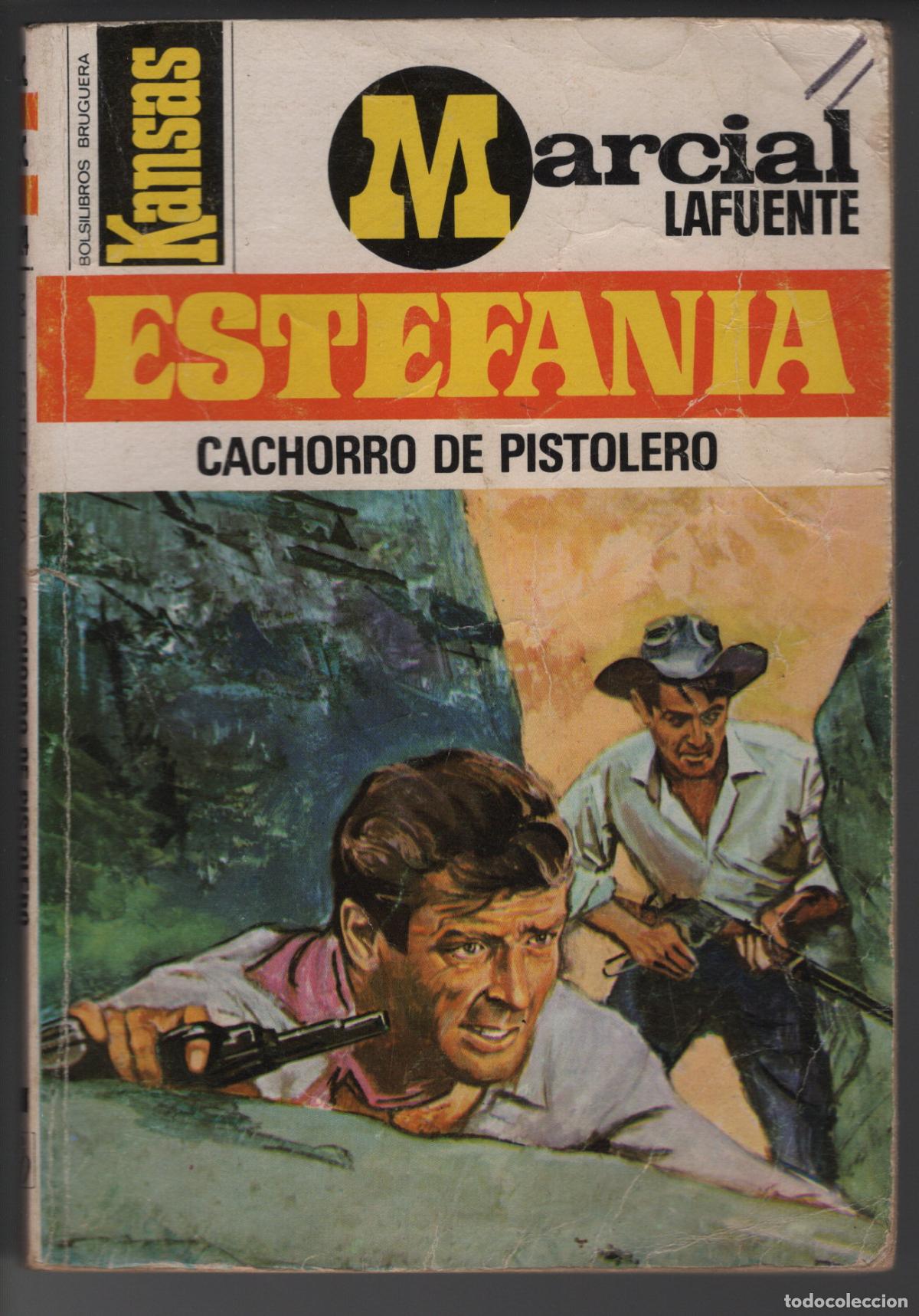 Libros de segunda mano: KANSAS 1024 - CACHORRO DE PISTOLERO - ESTEFANIA - BOLSILIBRO BRUGUERA