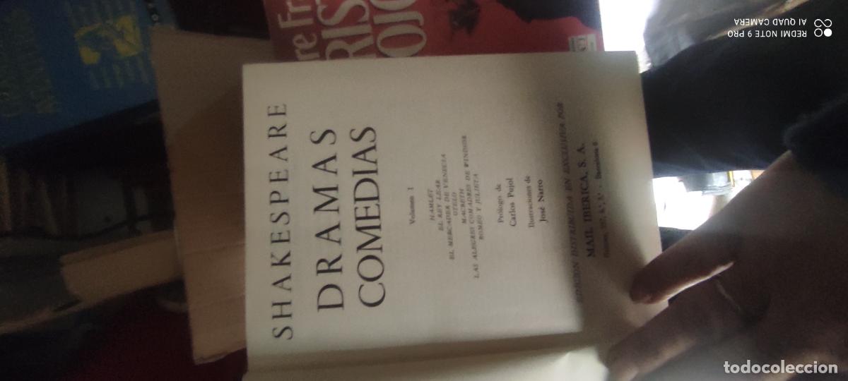Libros de segunda mano: William Shakespeare, Dramas y Comedias. Volumen I