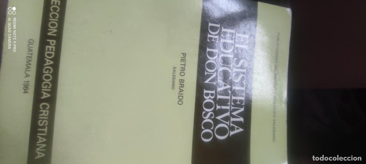 Libros de segunda mano: El sistema educativo de Don Bosco