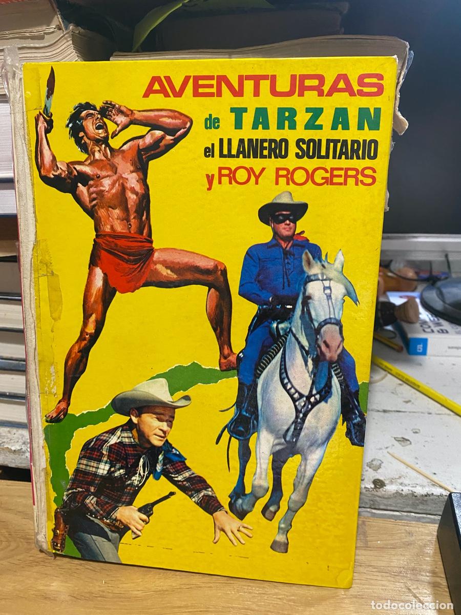 Libros de segunda mano: AVENTURAS DE TARZAN EL LLANERO SOLITARIO Y ROY ROGERS