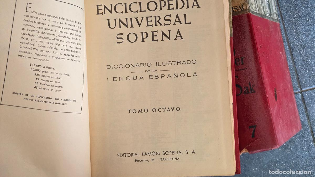 Libros de segunda mano: enciclopedia Sopena Universal - Foto 10